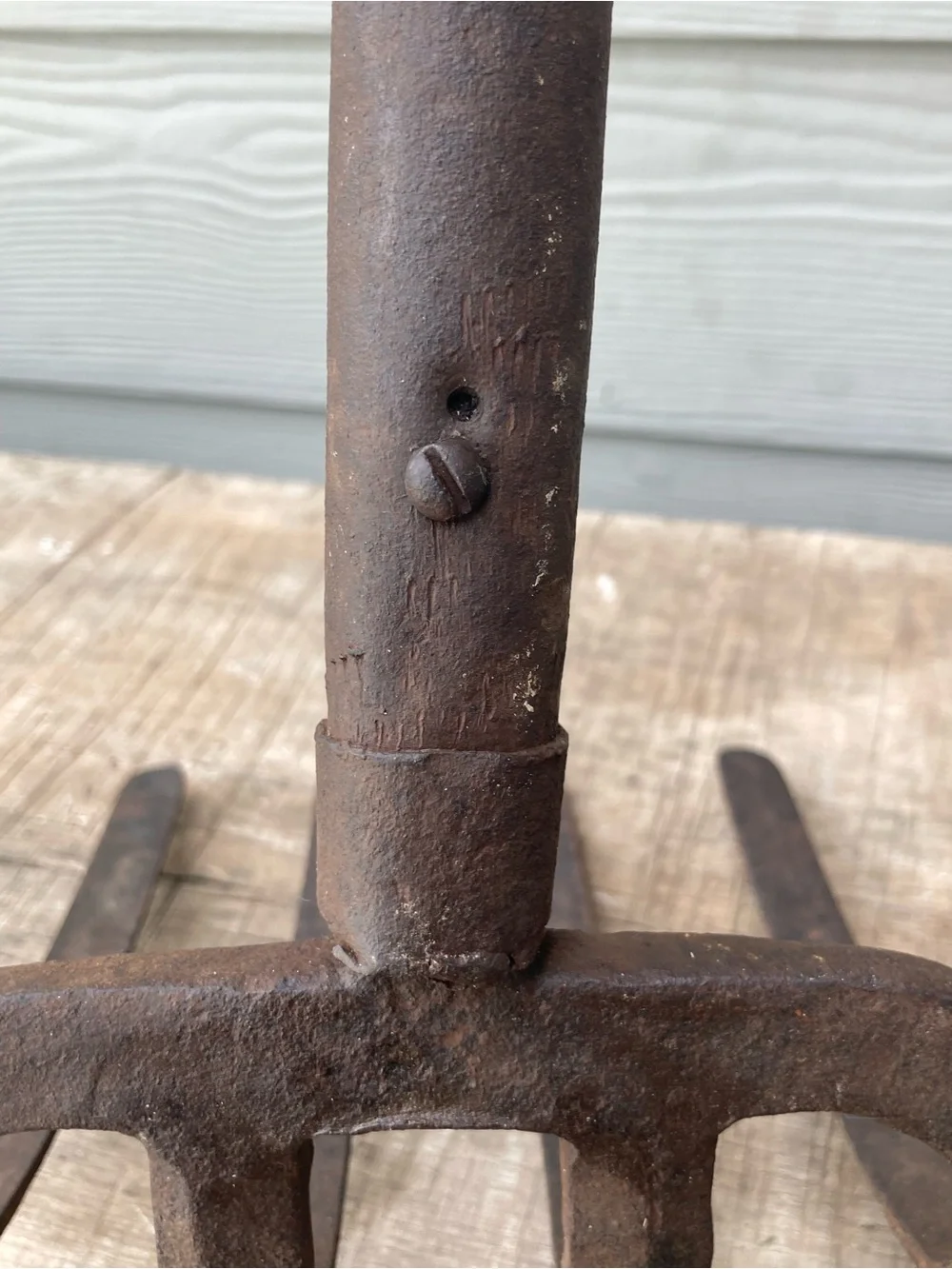 Vintage manure fork